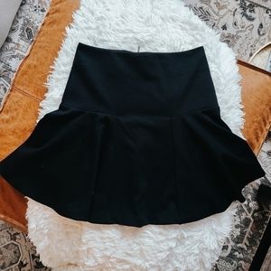 3/$20 elle black bell shaped mini skirt size 2
